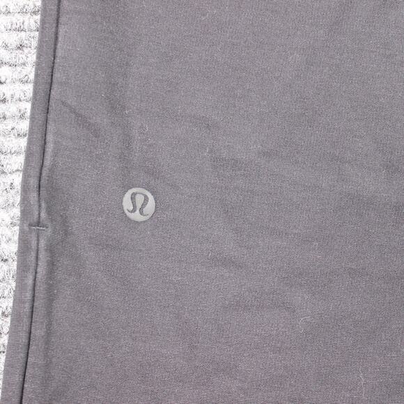 Lululemon Pants Womens 4 Black Straight Leg Cropped Zip Fly Tencel Blend - Picture 7 of 8